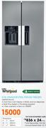 Whirlpool 515L Stainless Steel Fridge Freezer WSF5574A+IX