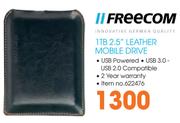 Freecom 1TB 2.5" Leather Mobile Drive
