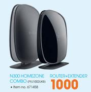 N300 Homezone Combo Router+Extender F9J1002UKB