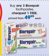 Biorepair Toothpastes-Each