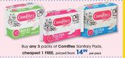 Comfitex Sanitary Pads-Per Pack