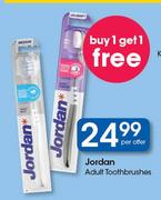 Jordon Adult Toothbrushes-Per Offer