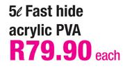Homestead 5L Fast Hide Acrylic PVA