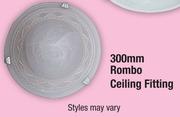 Rombo Ceiling Fitting-300mm