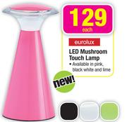 Eurolux Led Mushroom Touch Lamp 