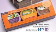 Good Earth Body Butter Trio Tubs Gift Set-125ml