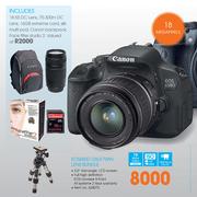 Canon EOS650D DSLR Twin Lens Bundle