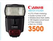 Canon 430 EX II Flash
