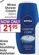 Nivea Shower Cream Assorted-250ml