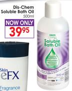 Dis-Chem Soluble Bath Oil-500ml