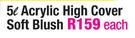 Homestead 5L Acrylic High Cover Soft Blush
