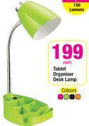 Tablet Organiser Desk Lamp-Each
