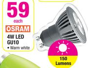 Osram 4W LED GU10-Each