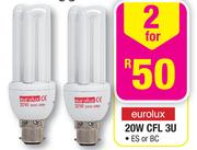 Eurolux 20W CFL 3U