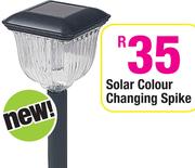 Solar Colour Changing Spike-Each