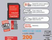 Sandisk Micro SD 16GB