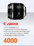 Canon Lens EFS60mm F2.8
