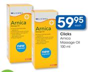 Clicks Arnica Massage Oil-100ml Each