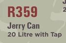 Camp Master 20Ltr Jerry Can With Tap