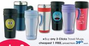 Clicks Travel Mugs-Each