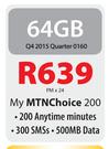 Apple iPhone 6 64GB-My MTN Choice 200