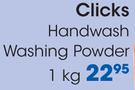 Clicks Handwash Washing Powder-1Kg Each