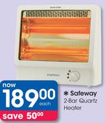 Safeway 2 Bar Quartz Heater