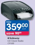Safeway CD Clock Radio CR1005