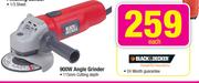 Black & Decker 900W Angle Grinder