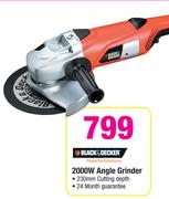 Black & Decker 2000W Angle Grinder