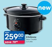 Safeway 3.5Ltr Slow Cooker
