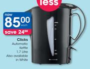 Clicks 1.7Ltr Automatic Kettle
