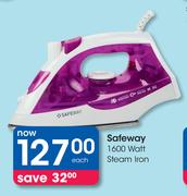 Safeway 1600 Watt Steam Iron