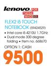 Lenovo Flex2 i5 Touch Notebook 59424529