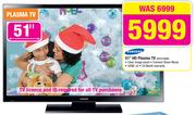 Samsung 51" HD Plasma TV PS51F4000