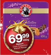 Bakers Choc Collection Biscuit Range-450g