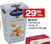 Beacon Damascus Honey & Hazelnut Nougat-150g