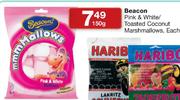 Beacon Pink & White/ Toasted Coconut Marshmallows-150g Each