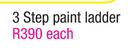 Stramm 3 Step Paint Ladder