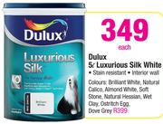 Dulux 5L Luxurious Silk White