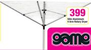 Always Home 50m Aluminium 4 Arm Rotary Dryer