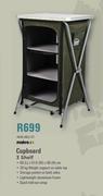 Camp Master Cupboard 3 Shelf