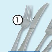 Clicks 8-Piece Knife & Fork Set-Per Set