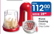 Love Cooking 2-Blade Chip Cutter-Each