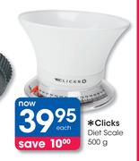 Clicks Diet Scale-500g