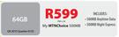 Apple iPad Air 2 with WiFi and 3G 64GB-On My MTNChoice 500MB Each