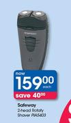 Safeway 2 Head Rotaty Shaver PIL5403-Each