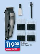 Safeway Hair Clipper Set-Per Set