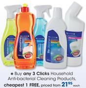 Clicks Household Anti-Bacterial Cleaning Products-Each