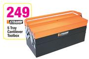 Stramm 5 Tray Cantilever Toolbox
